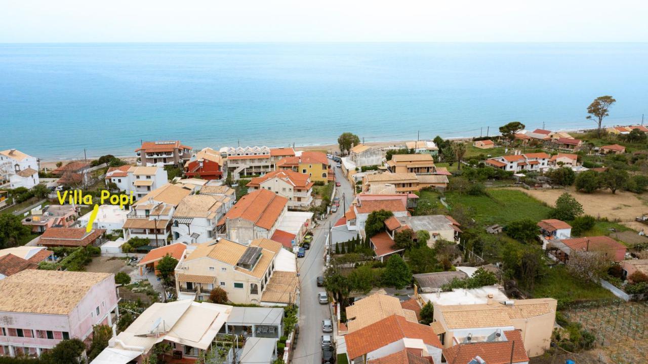 Villa Popi On The Beach Of Agios Gordios Agios Gordios  Extérieur photo